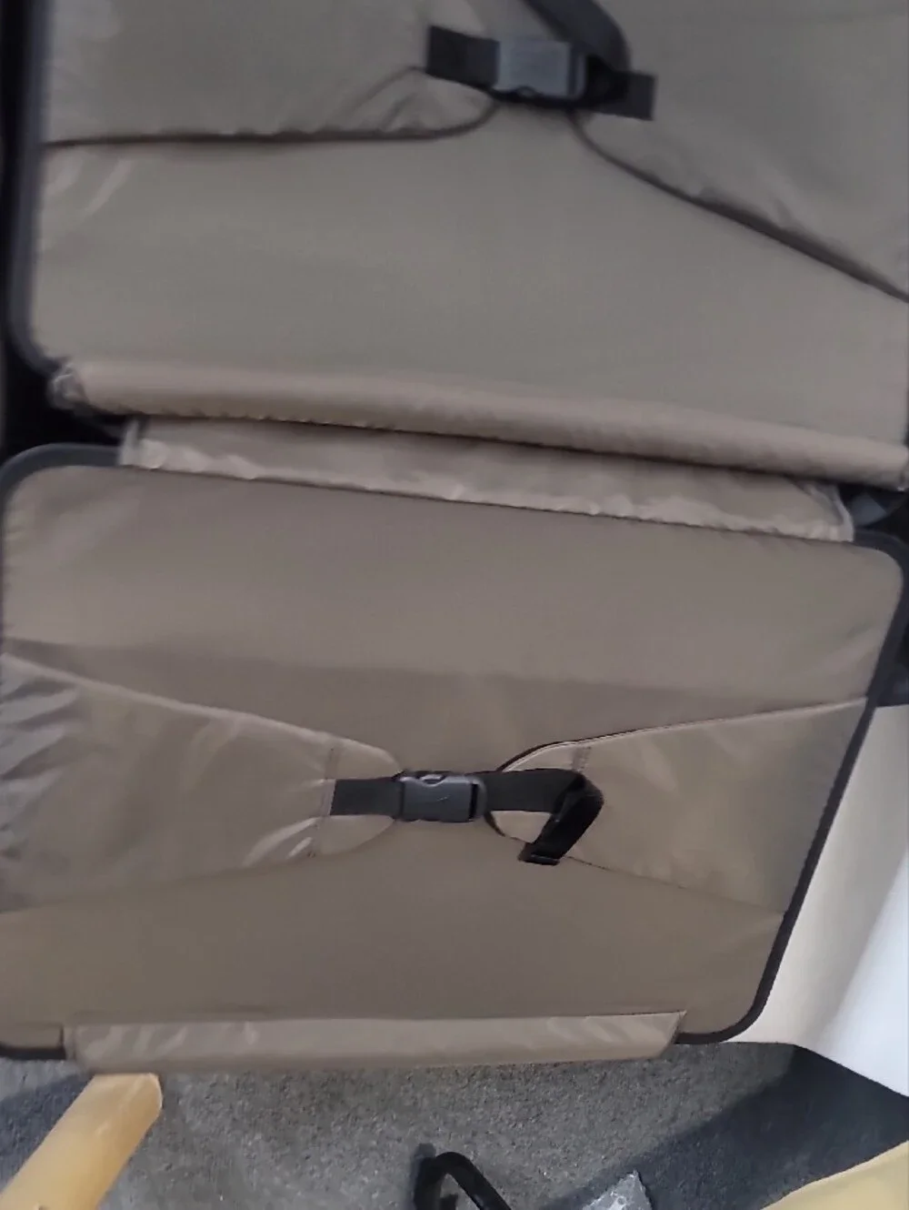 Travrpro Platinum II Black Rolling Suitcase With Detachable Garment Bag - Men
